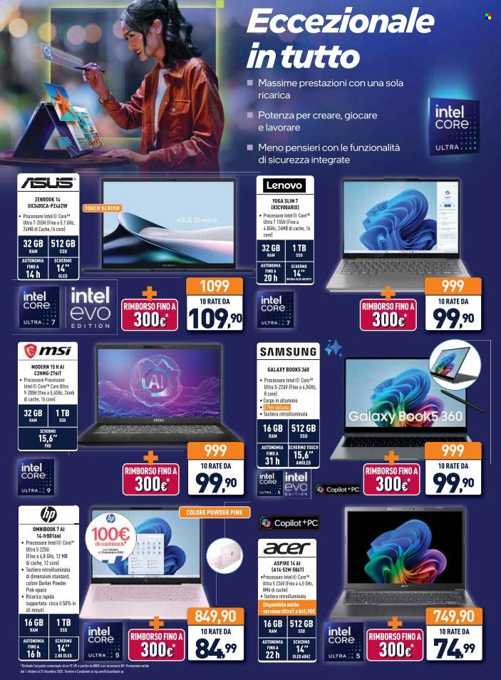 Volantino Unieuro - 15/12/2025 - 24/12/2025. Pagina 14