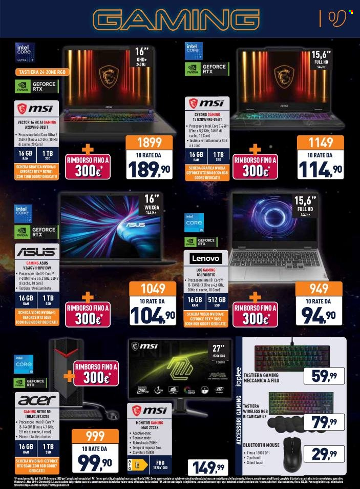 Volantino Unieuro - 15/12/2025 - 24/12/2025. Pagina 17