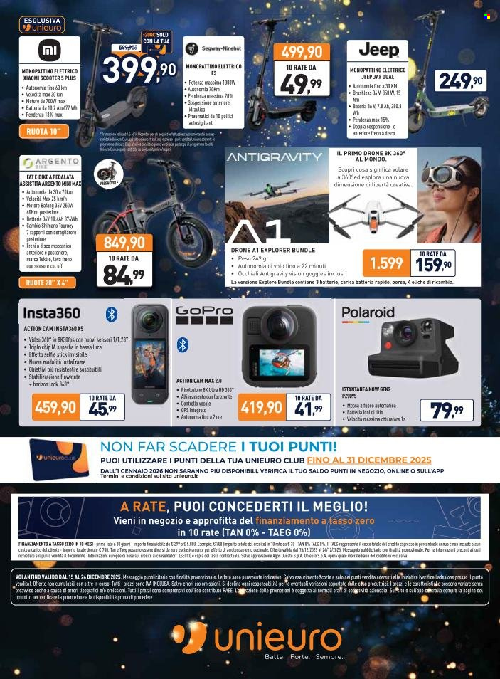 Volantino Unieuro - 15/12/2025 - 24/12/2025. Pagina 29