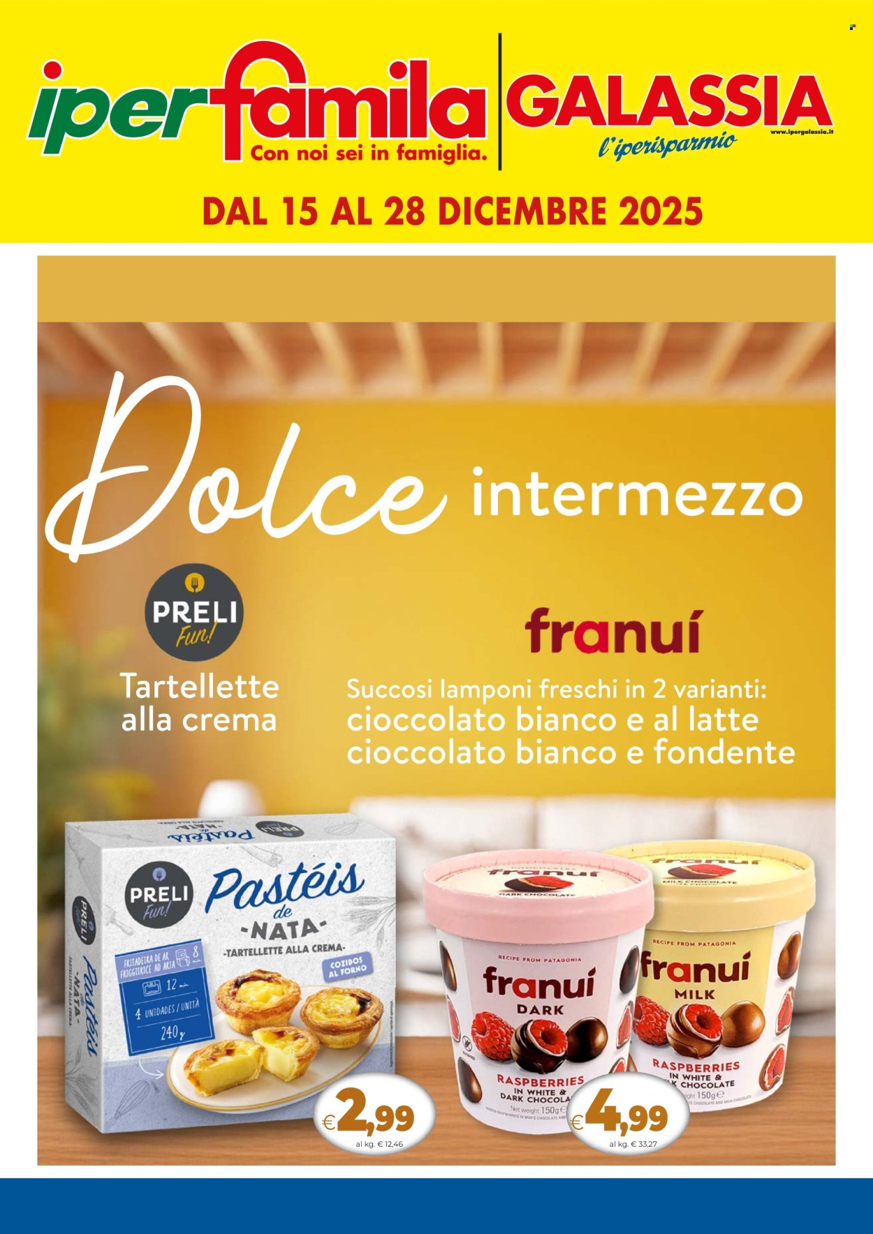 Volantino Famila - 15/12/2025 - 28/12/2025. Pagina 1