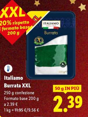 Italiano Burrata XXL