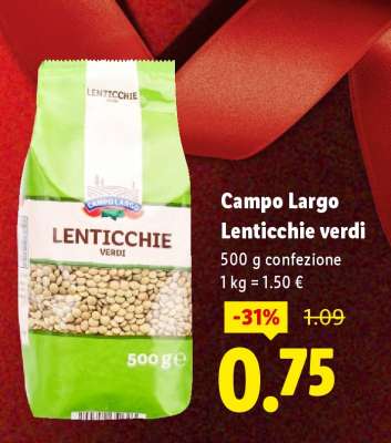 Campo Largo Lenticchie verdi
