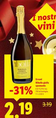 Ervani Ribolla gialla spumante