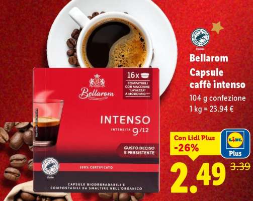 Bellarom Capsule caffè intenso