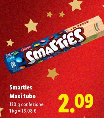 Smarties Maxi tubo