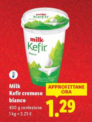 Milk Kefir cremoso bianco