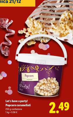 Popcorn caramellati
