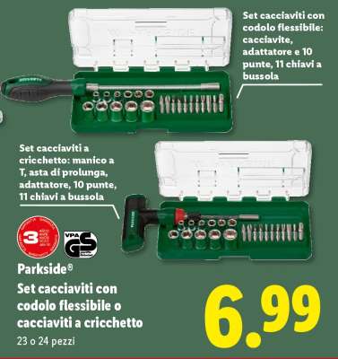 Parkside Set cacciaviti