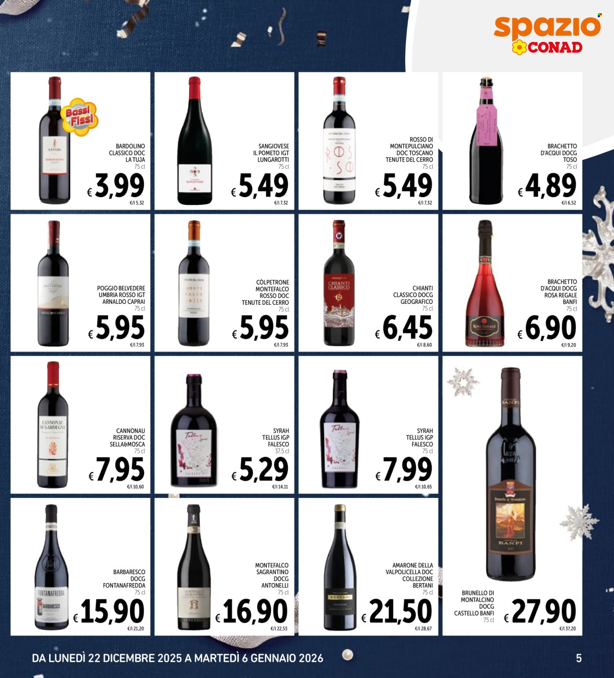 Volantino Spazio Conad - 22/12/2025 - 6/1/2026. Pagina 5