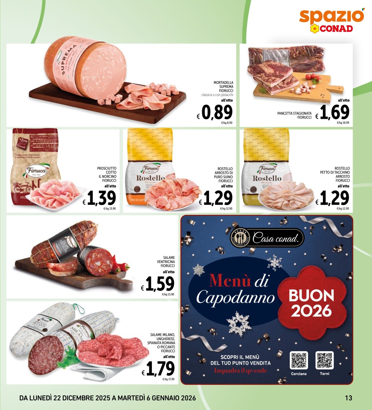 Volantino Spazio Conad - 22/12/2025 - 6/1/2026. Pagina 13