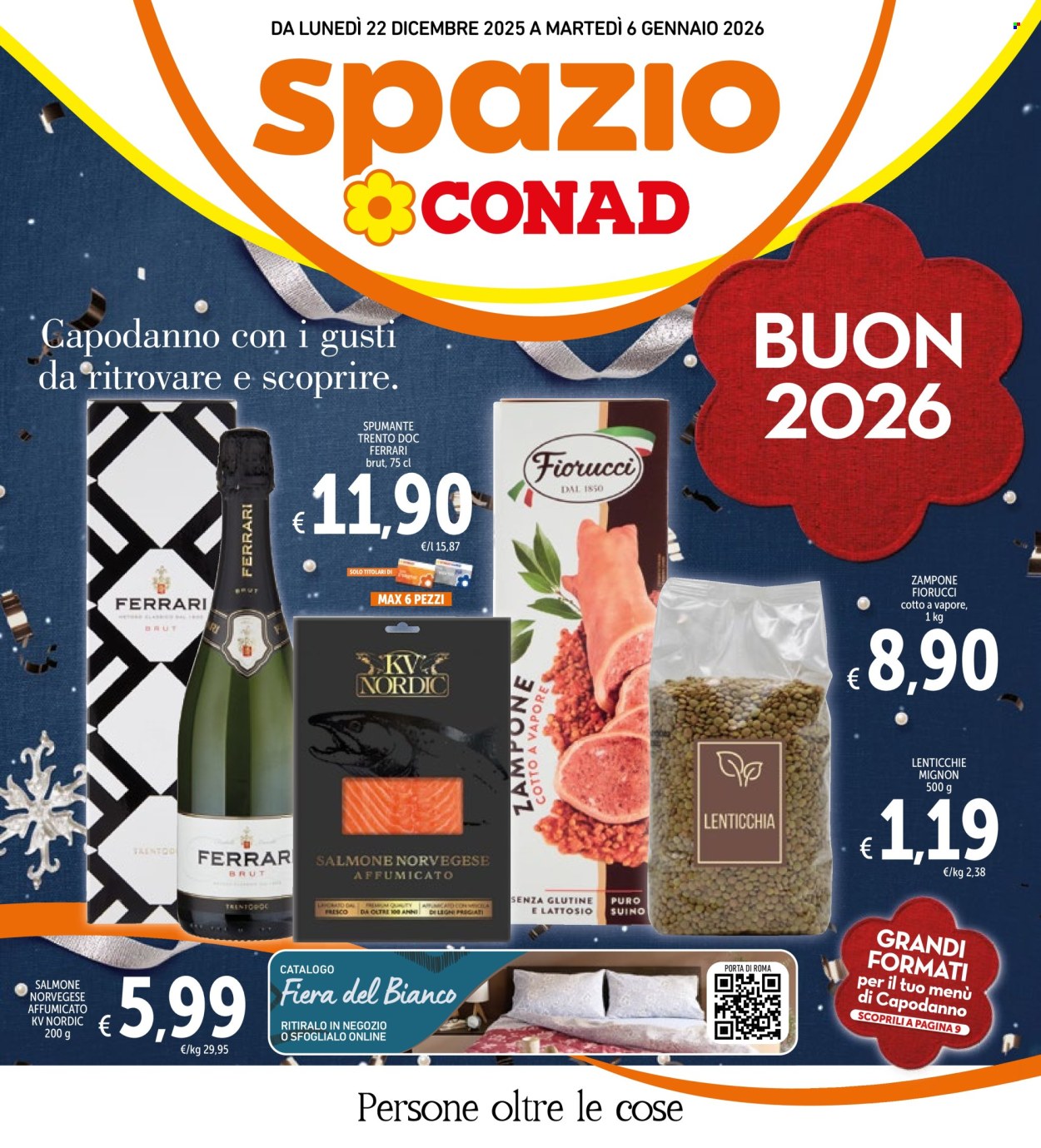 Volantino Spazio Conad - 22/12/2025 - 6/1/2026. Pagina 1