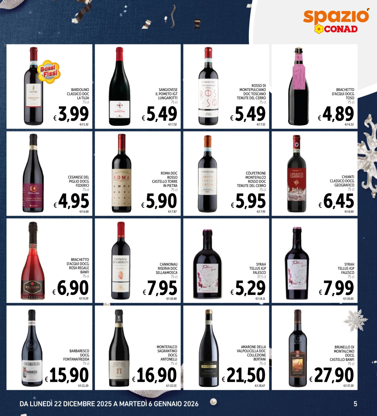 Volantino Spazio Conad - 22/12/2025 - 6/1/2026. Pagina 5
