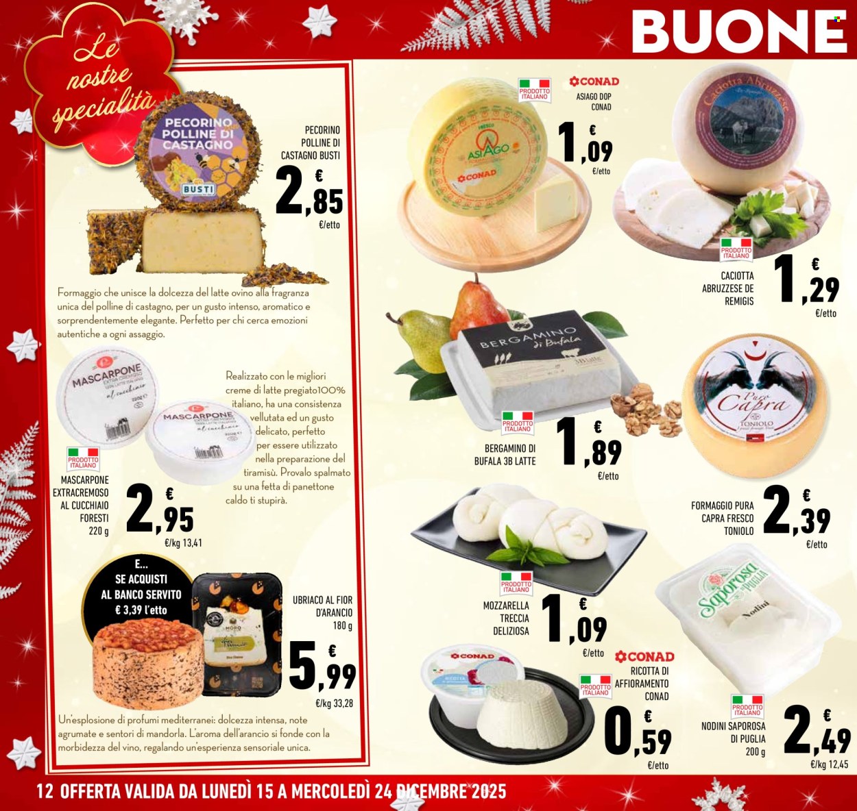 Volantino Conad - 15/12/2025 - 24/12/2025. Pagina 12