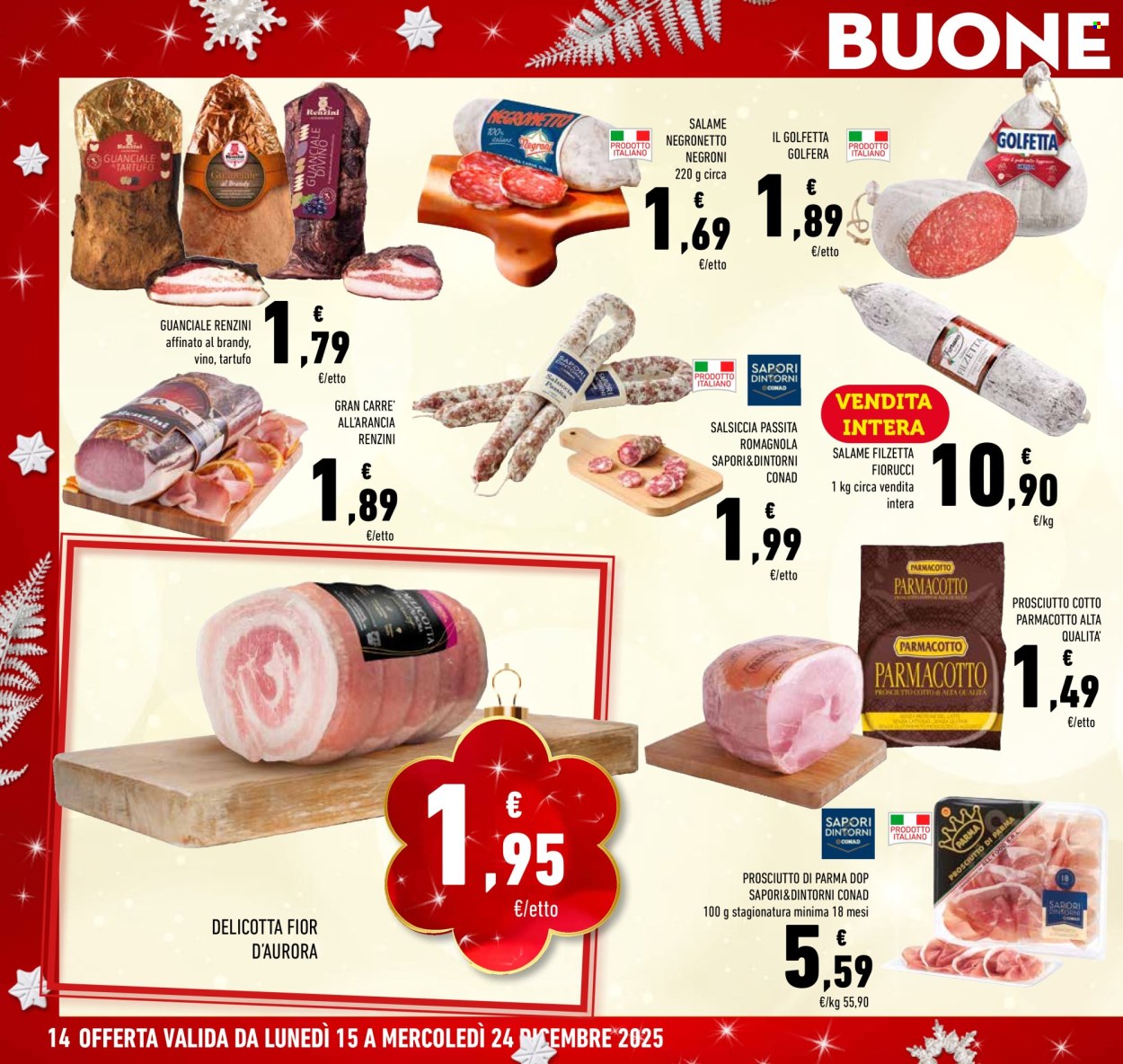 Volantino Conad - 15/12/2025 - 24/12/2025. Pagina 14