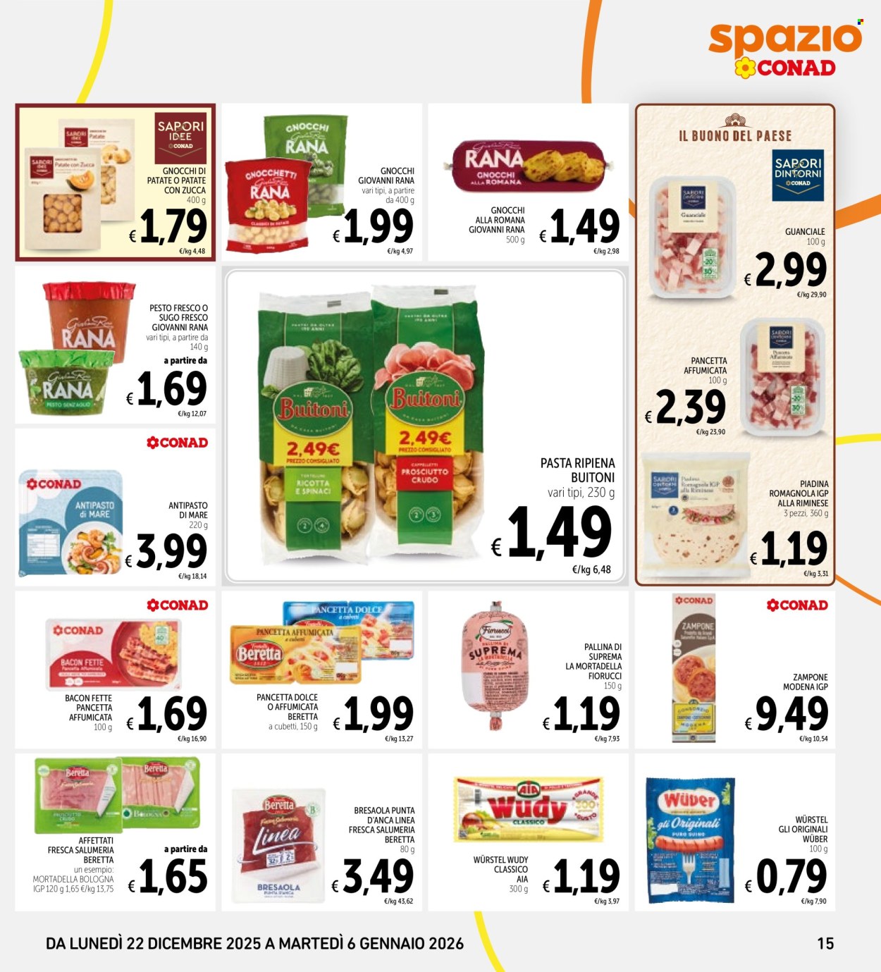 Volantino Spazio Conad - 22/12/2025 - 6/1/2026. Pagina 15
