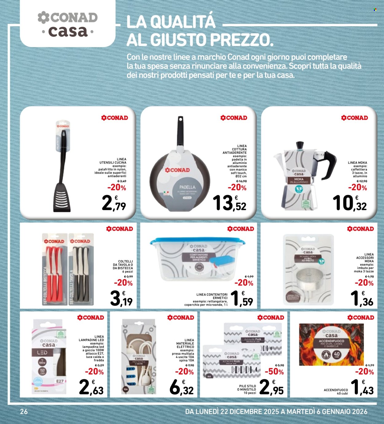Volantino Spazio Conad - 22/12/2025 - 6/1/2026. Pagina 26