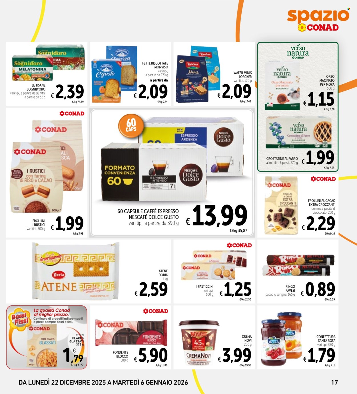 Volantino Spazio Conad - 22/12/2025 - 6/1/2026. Pagina 17