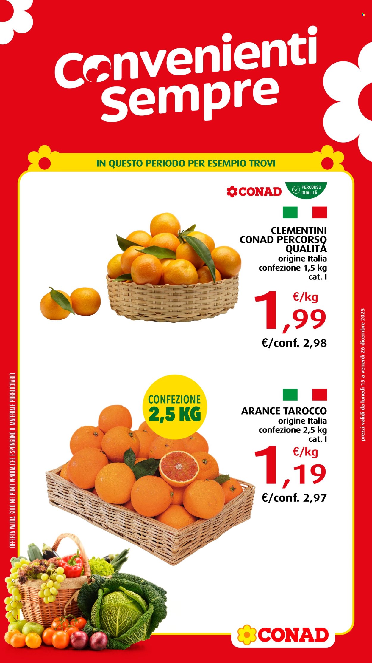 Volantino Conad - 15/12/2025 - 26/12/2025. Pagina 2