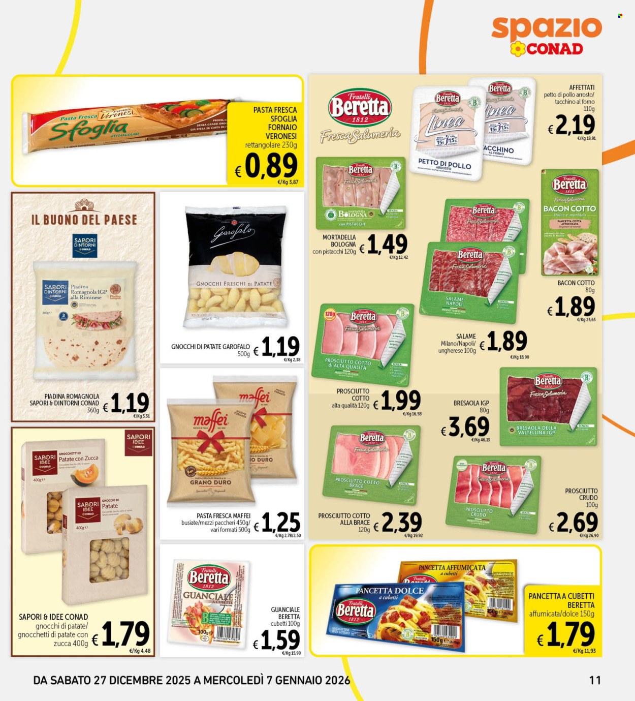 Volantino Spazio Conad - 22/12/2025 - 6/1/2026. Pagina 11