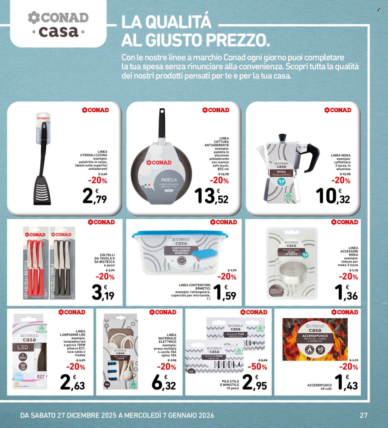 Volantino Spazio Conad - 22/12/2025 - 6/1/2026. Pagina 27
