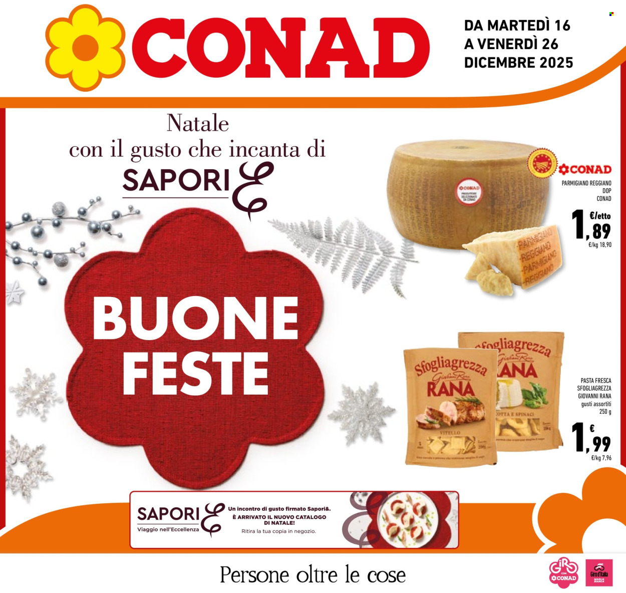 Volantino Conad - 16/12/2025 - 31/12/2025. Pagina 1