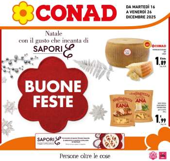 Volantino Conad - 16/12/2025 - 31/12/2025.