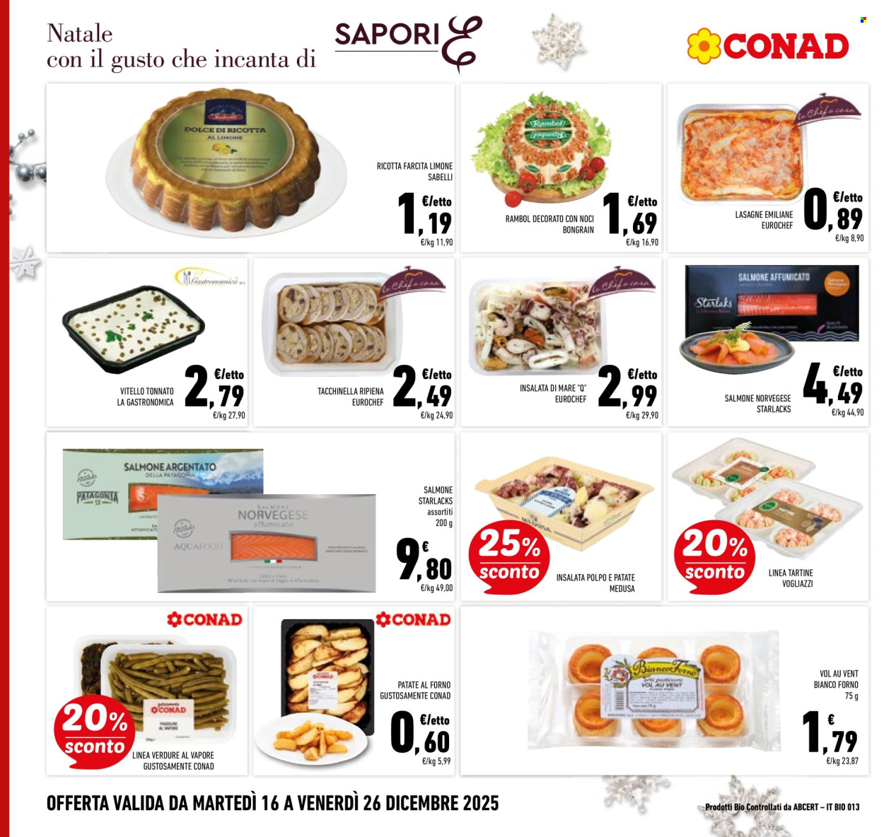 Volantino Conad - 16/12/2025 - 31/12/2025. Pagina 2