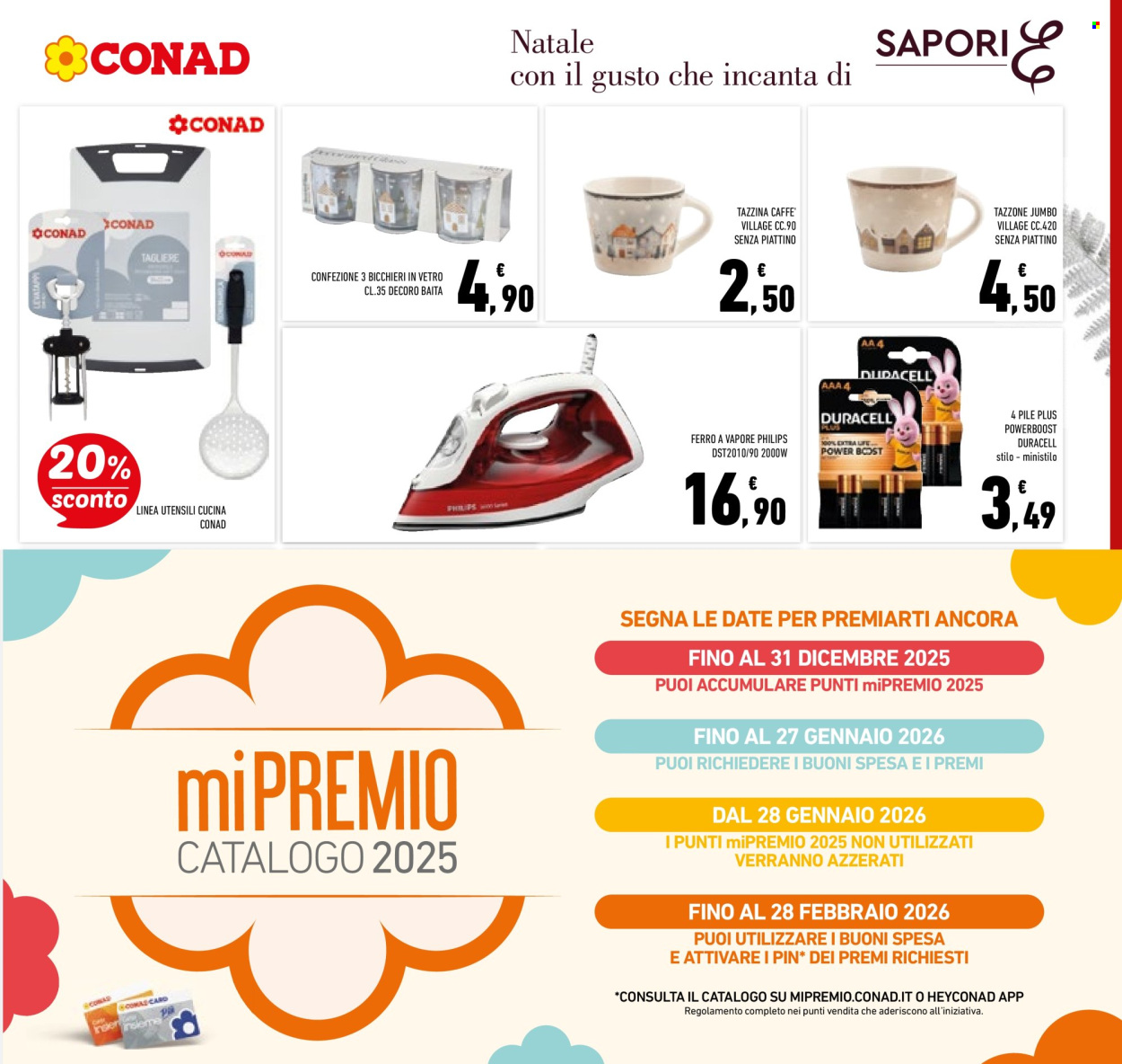 Volantino Conad - 16/12/2025 - 31/12/2025. Pagina 25