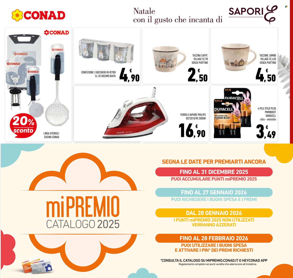 Volantino Conad - 16/12/2025 - 31/12/2025. Pagina 25