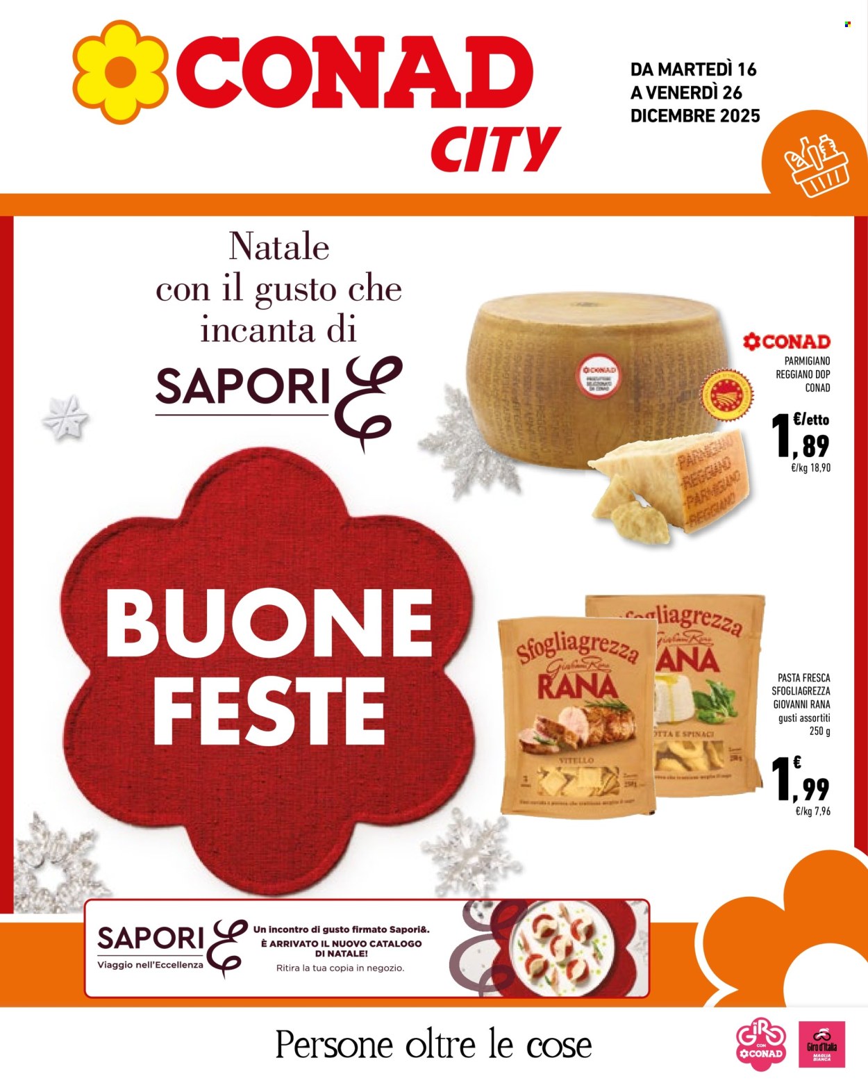 Volantino Conad - 16/12/2025 - 31/12/2025. Pagina 1