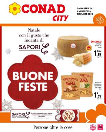 Volantino Conad - 16/12/2025 - 31/12/2025.