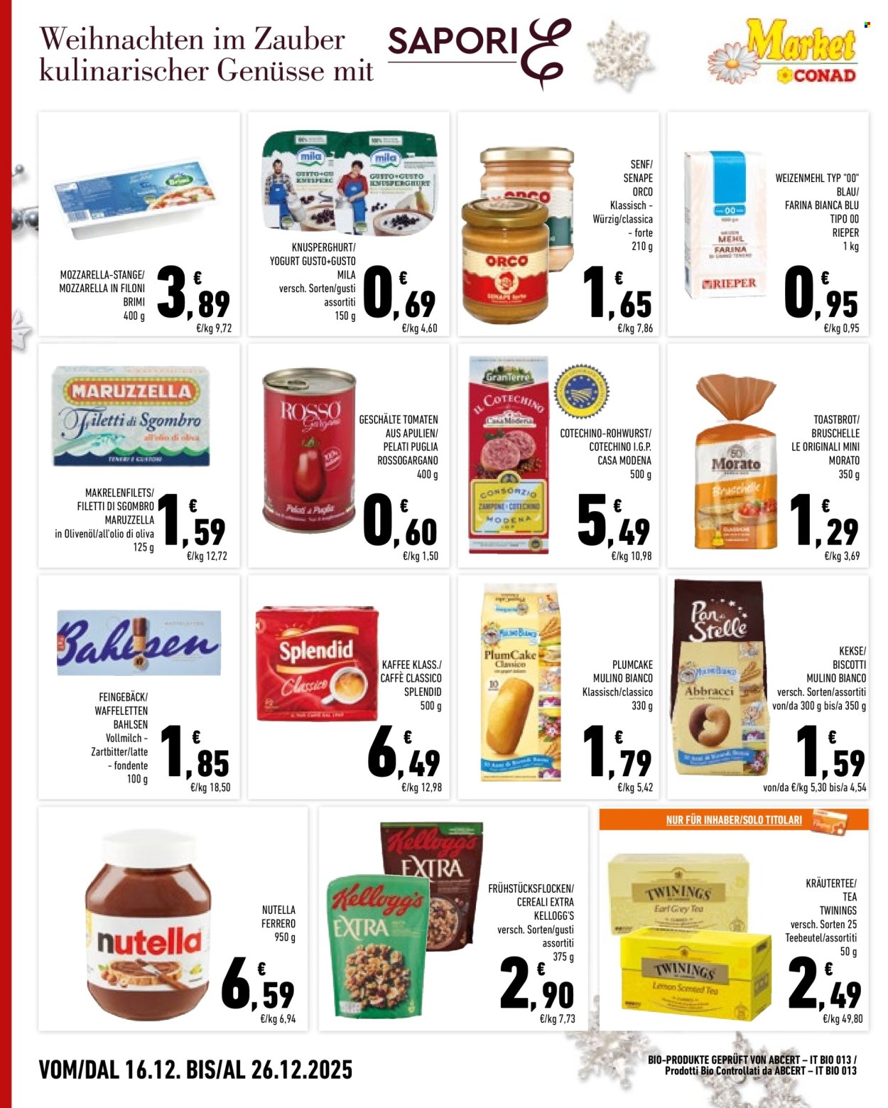Volantino Market Conad - 16/12/2025 - 31/12/2025. Pagina 6