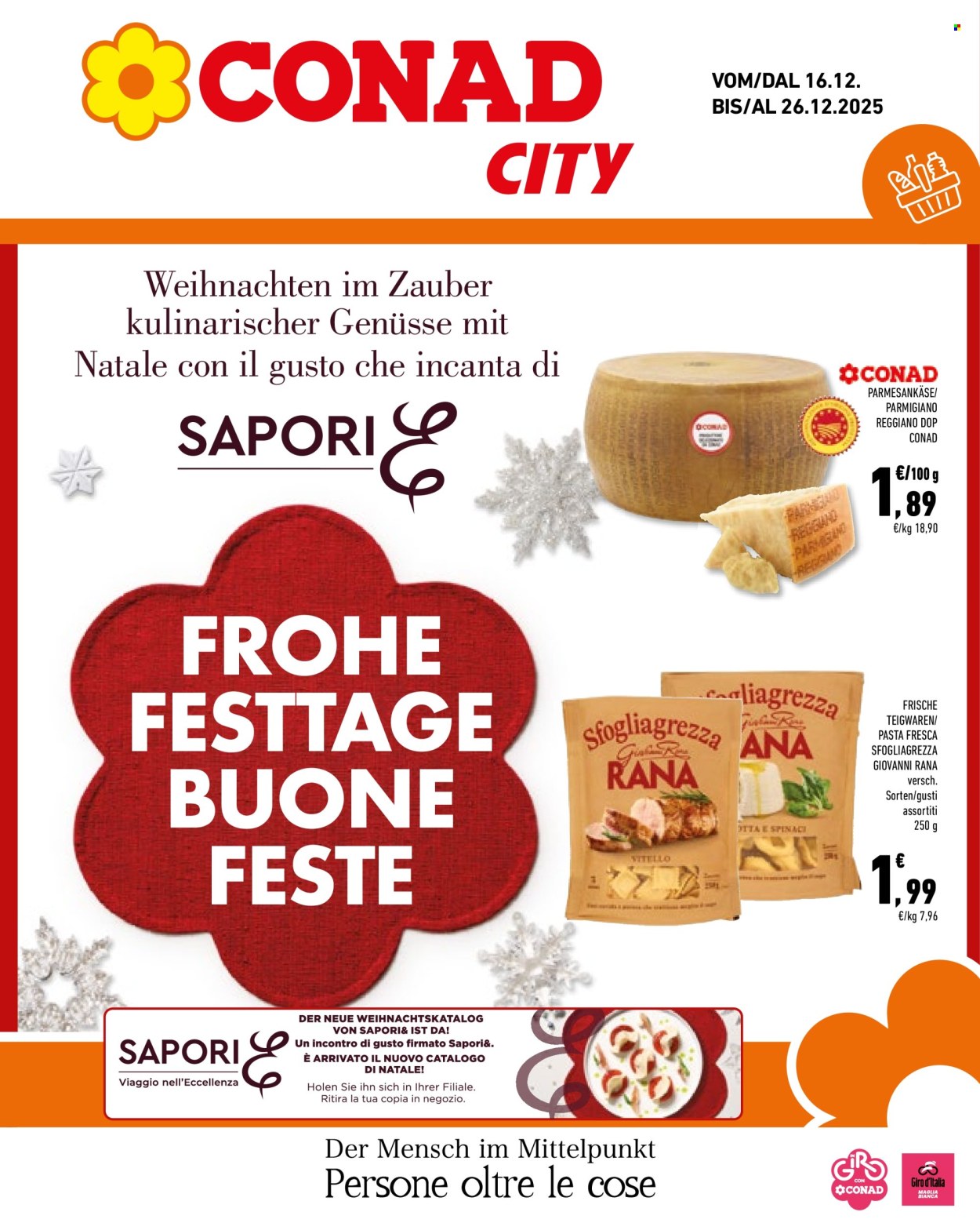 Volantino Conad City - 16/12/2025 - 31/12/2025. Pagina 1