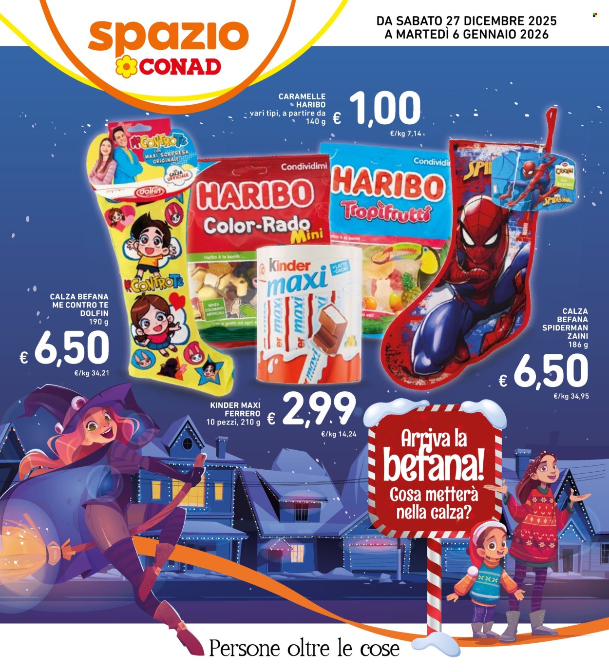 Volantino Spazio Conad - 27/12/2025 - 6/1/2026. Pagina 1