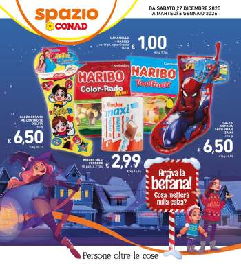 Volantino Spazio Conad - 27/12/2025 - 6/1/2026.