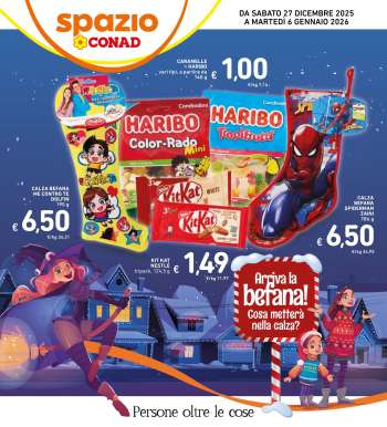 Volantino Spazio Conad - 27/12/2025 - 6/1/2026.
