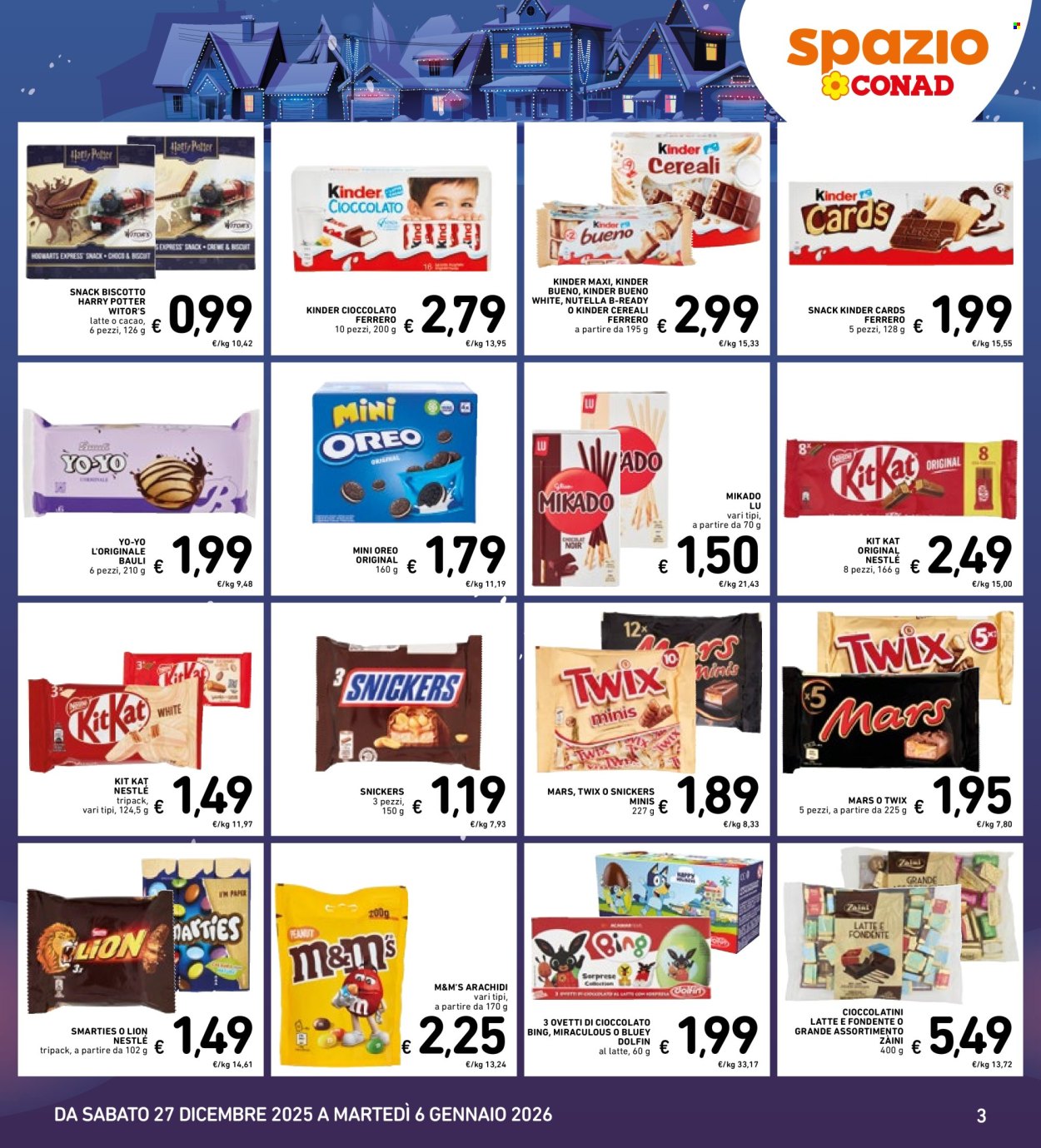 Volantino Spazio Conad - 27/12/2025 - 6/1/2026. Pagina 3