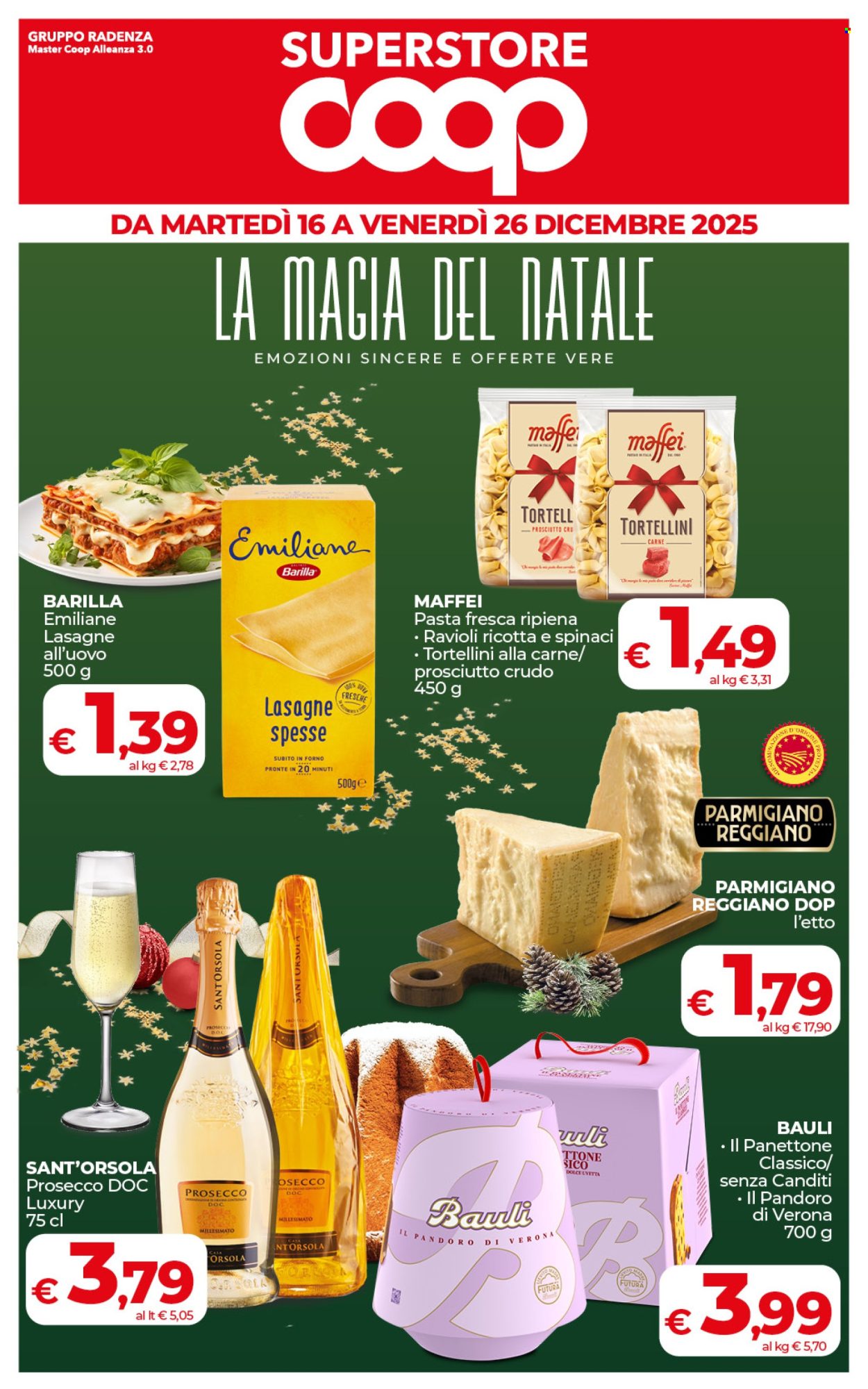 Volantino Coop - 16/12/2025 - 26/12/2025. Pagina 1
