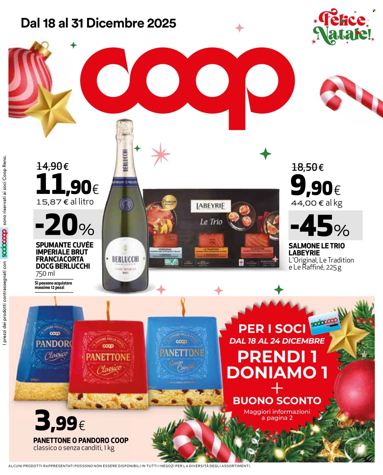 Volantino Coop - 18/12/2025 - 31/12/2025. Pagina 1