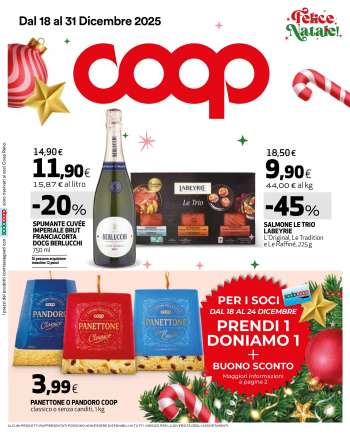 Volantino Coop - 18/12/2025 - 31/12/2025.