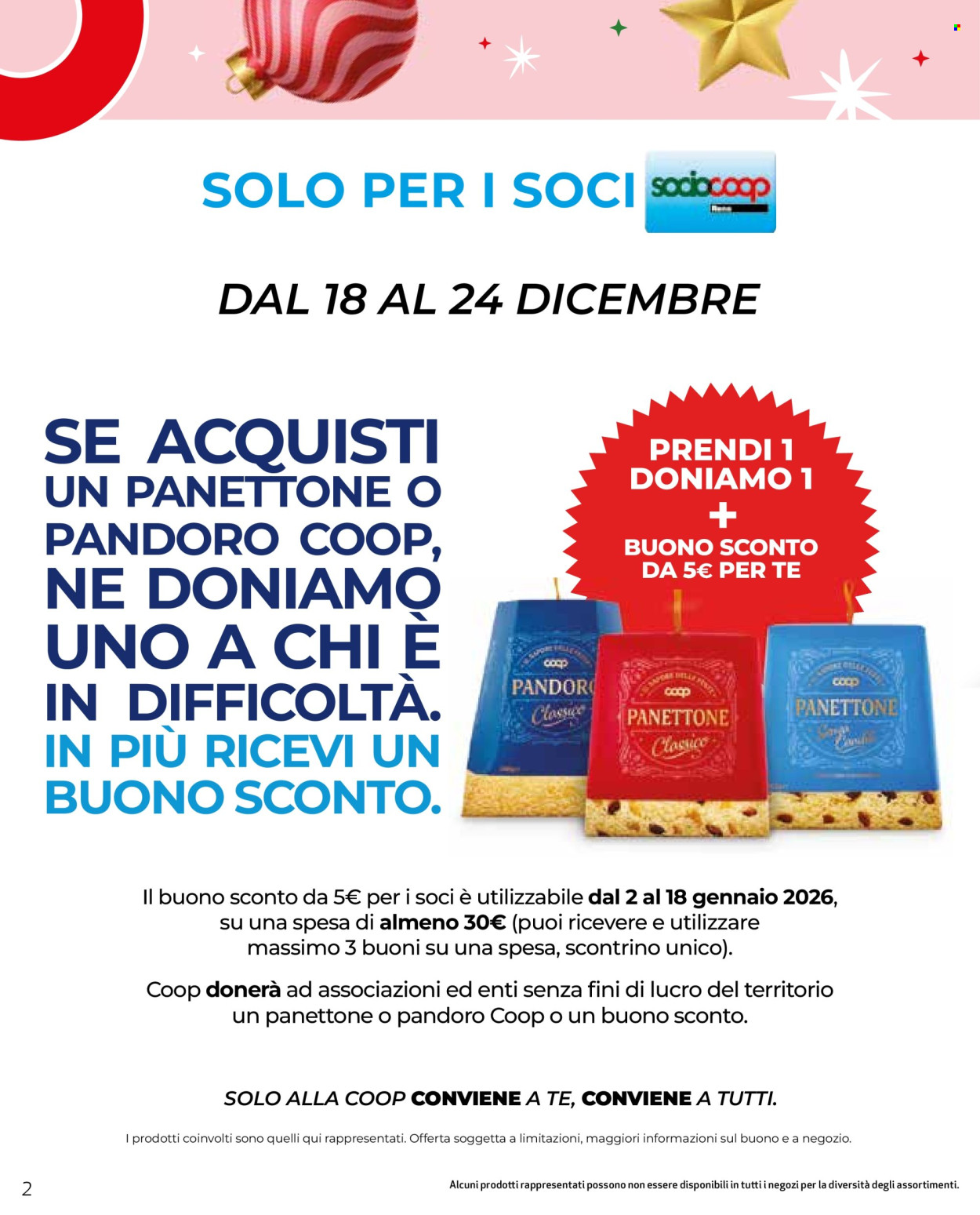 Volantino Coop - 18/12/2025 - 31/12/2025. Pagina 2