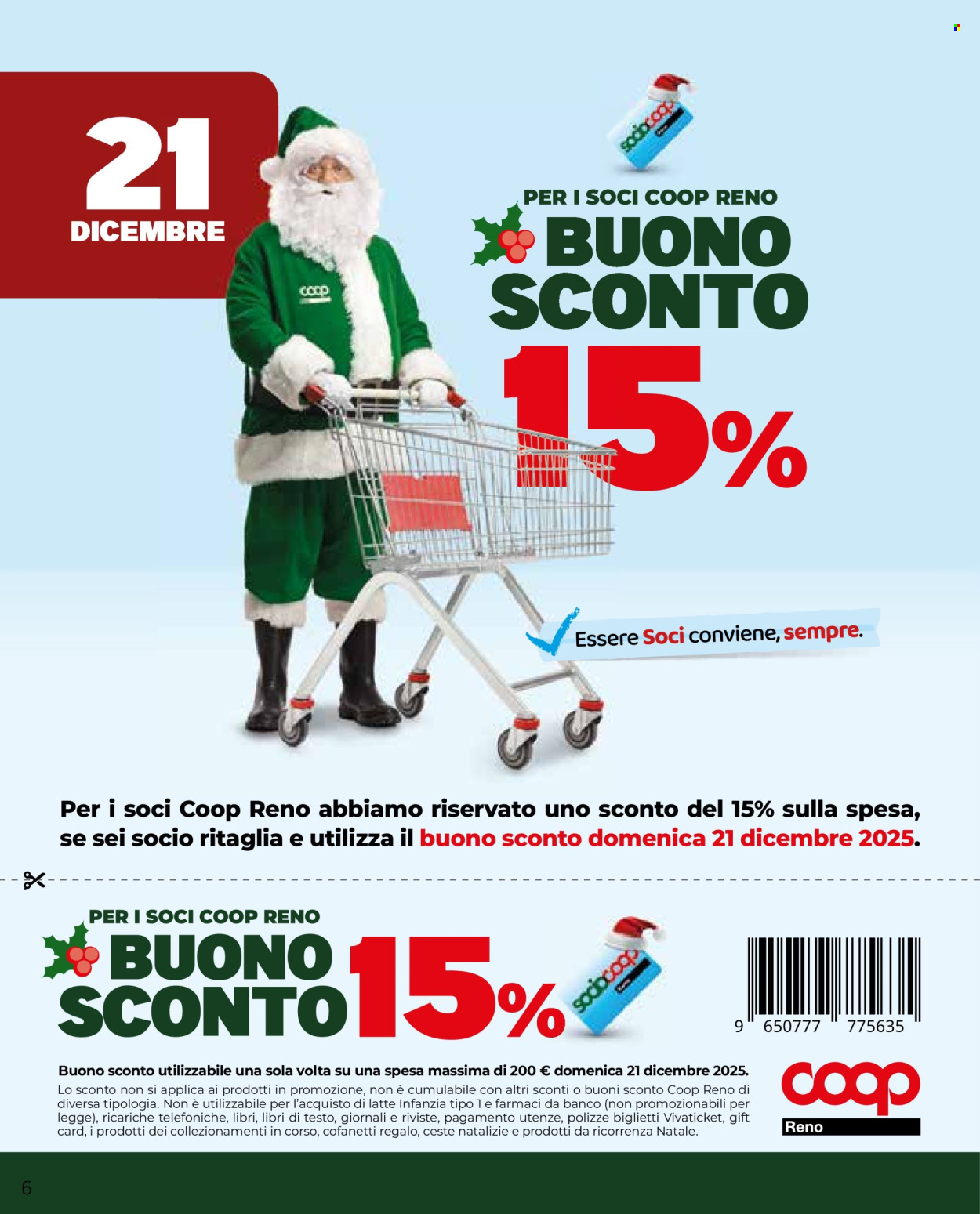 Volantino Coop - 18/12/2025 - 31/12/2025. Pagina 6