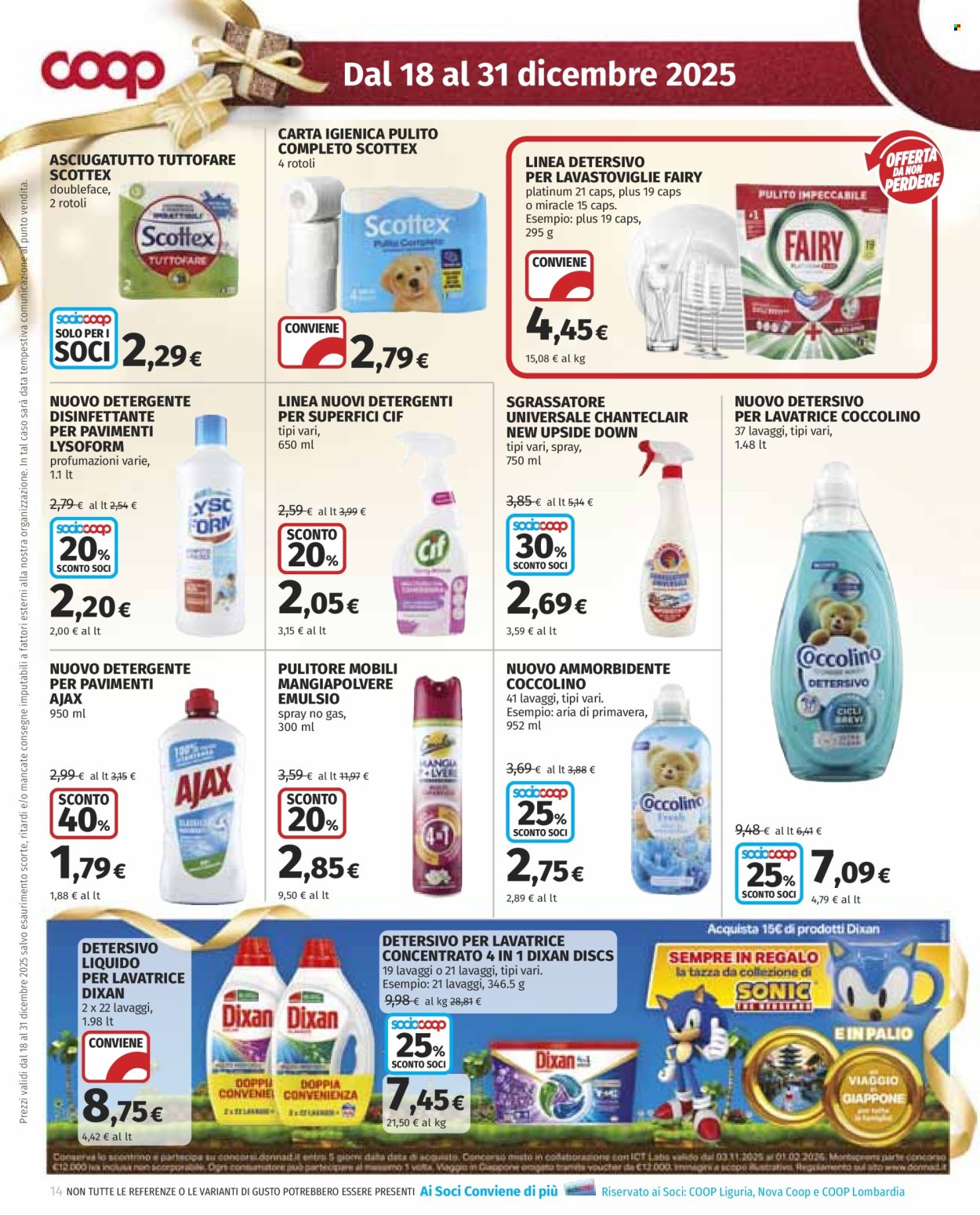 Volantino Coop - 18/12/2025 - 31/12/2025. Pagina 14