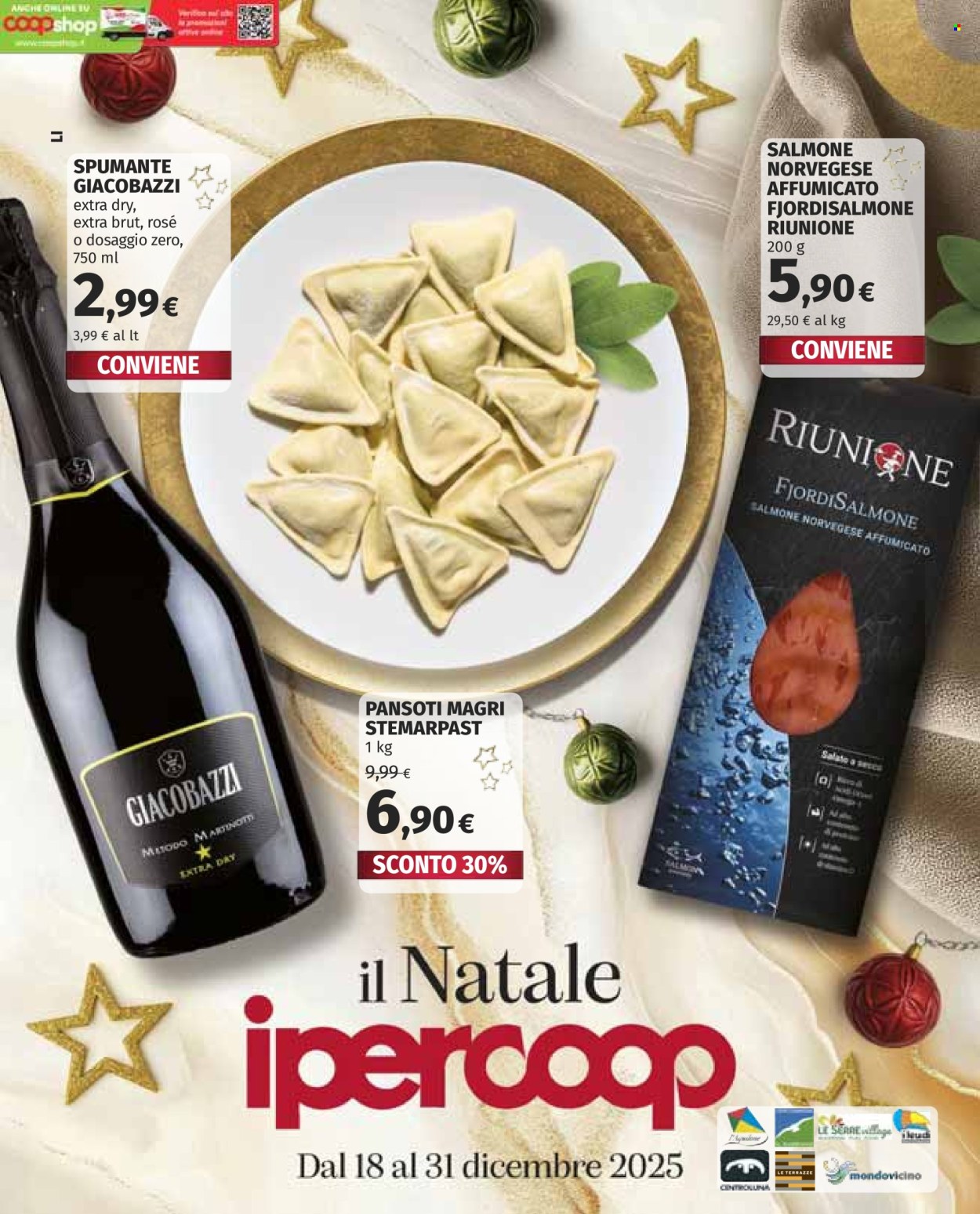 Volantino Coop - 18/12/2025 - 31/12/2025. Pagina 1