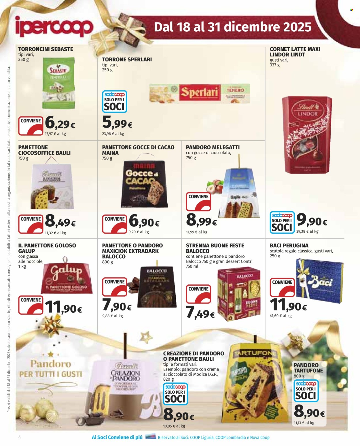 Volantino Coop - 18/12/2025 - 31/12/2025. Pagina 4