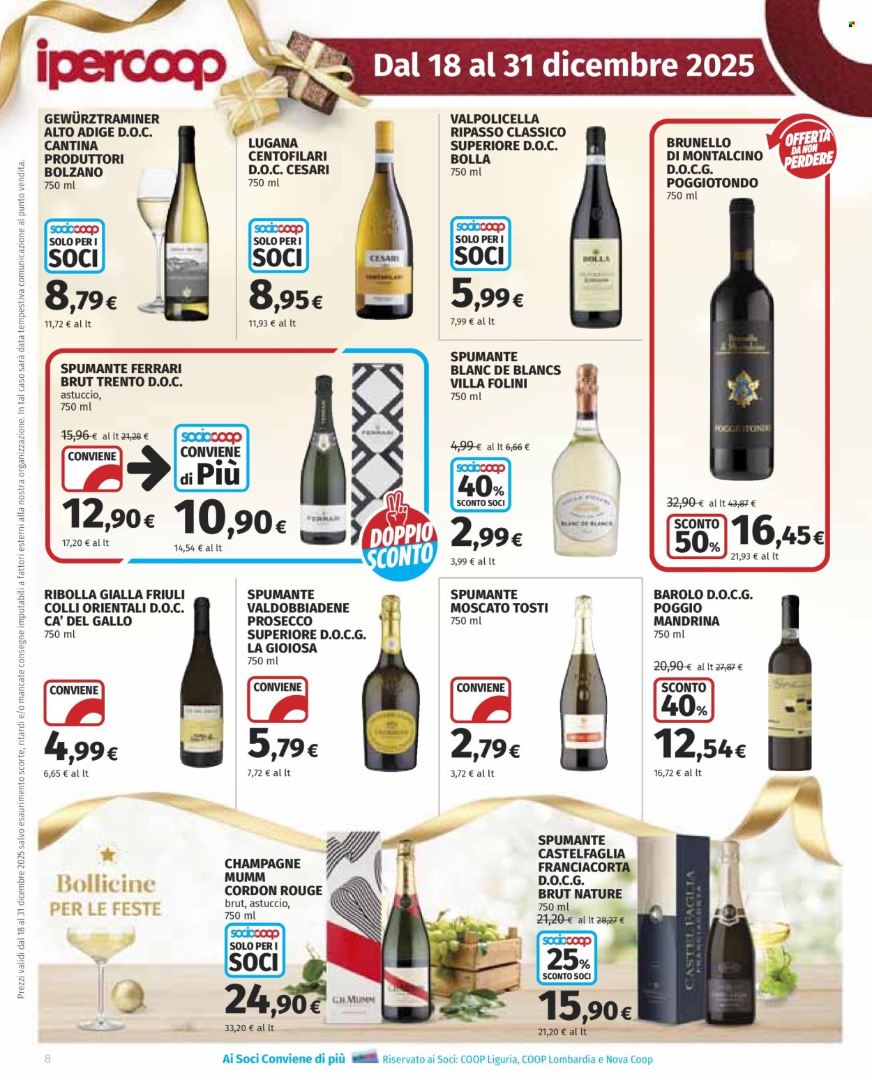 Volantino Coop - 18/12/2025 - 31/12/2025. Pagina 8