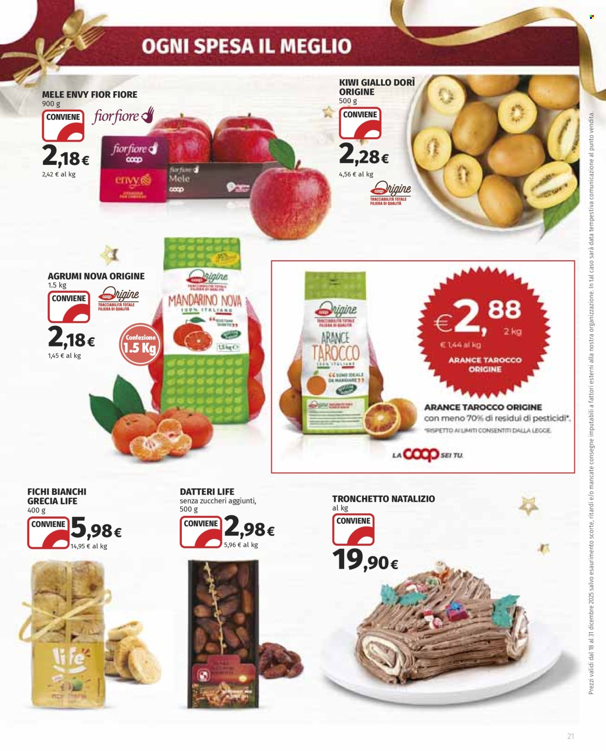 Volantino Coop - 18/12/2025 - 31/12/2025. Pagina 21