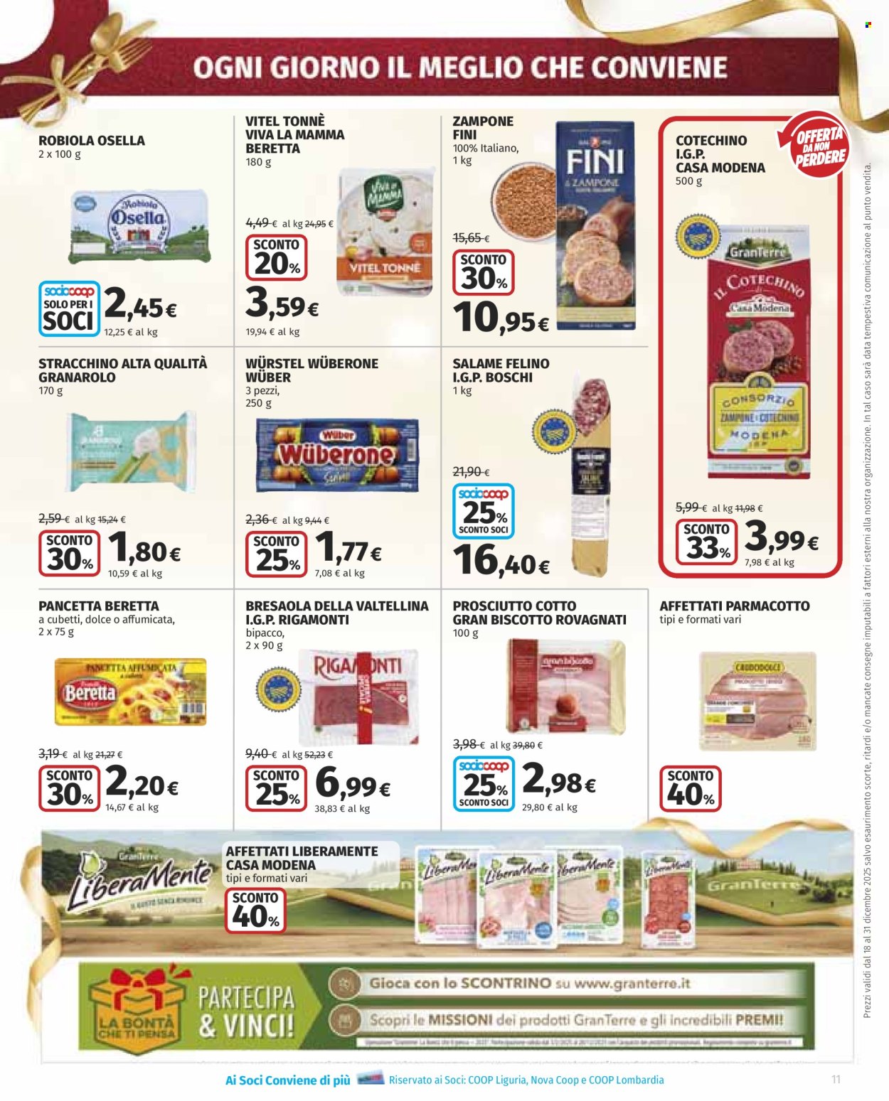 Volantino Coop - 18/12/2025 - 31/12/2025. Pagina 11