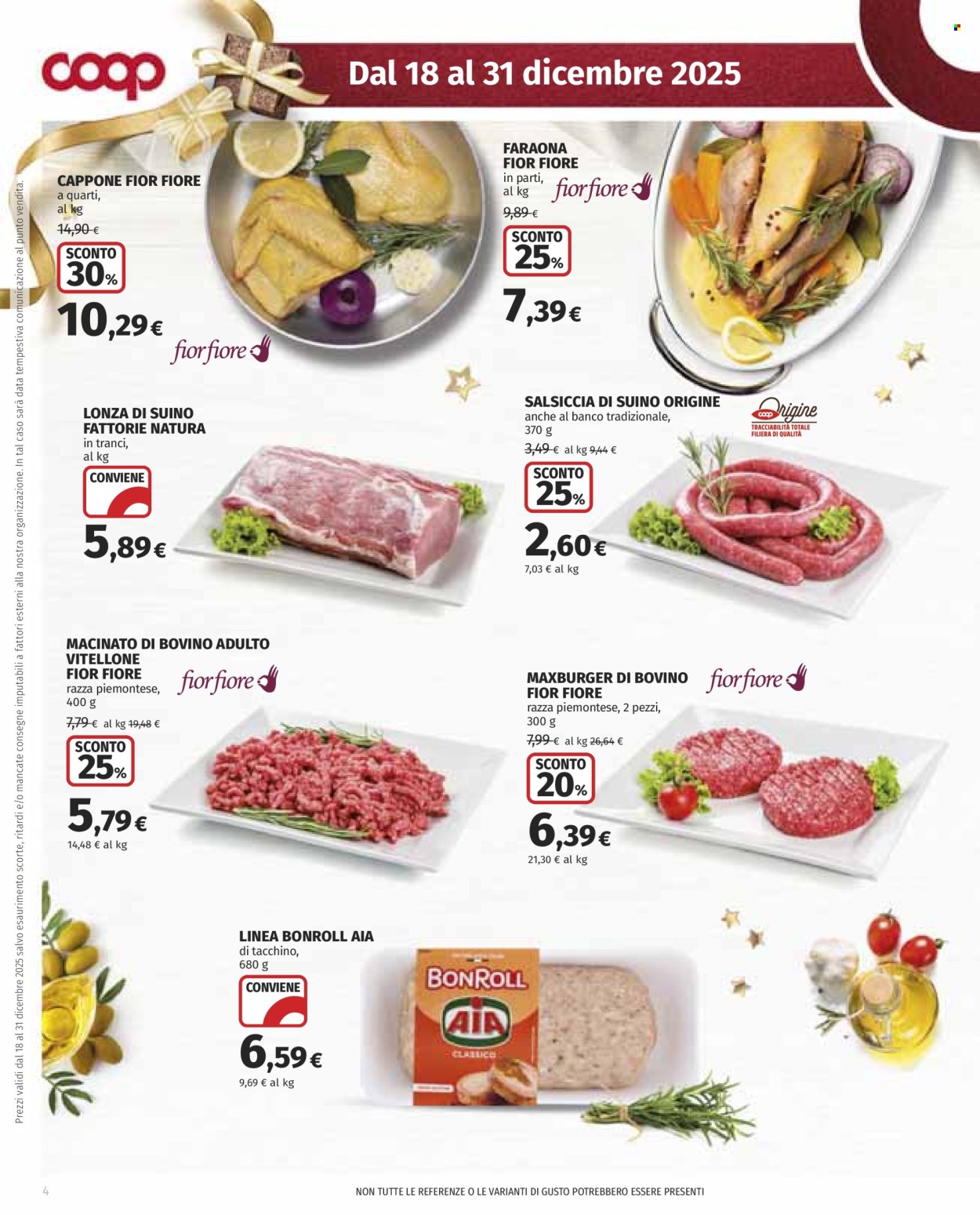 Volantino Coop - 18/12/2025 - 31/12/2025. Pagina 4