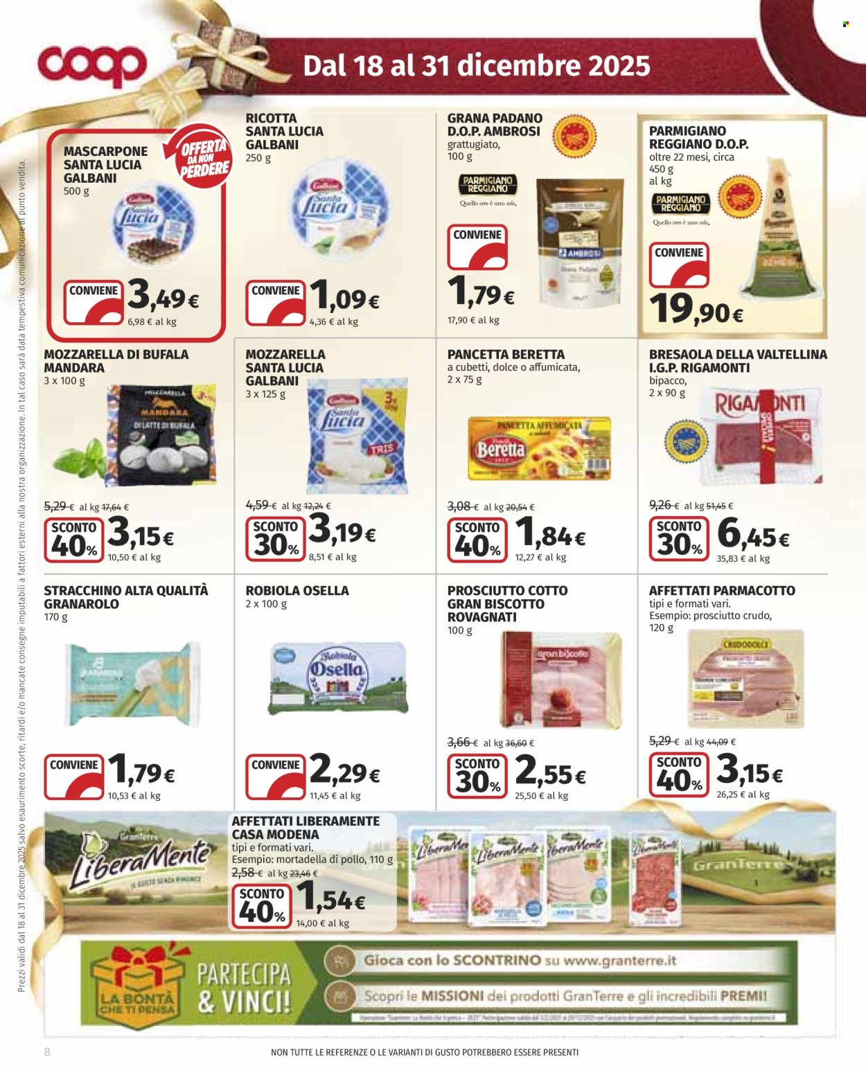 Volantino Coop - 18/12/2025 - 31/12/2025. Pagina 8
